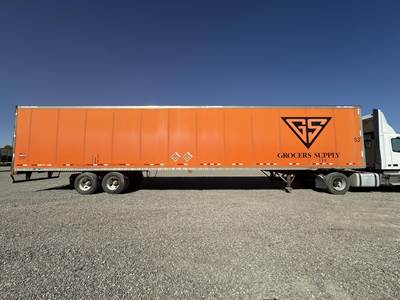 Wabash 53 ft Dry Van Trailer - Swing Door, Spring