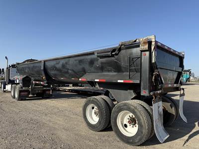 Load King 35 ft End Dump Trailer - Tandem Axle, Steel, Spring