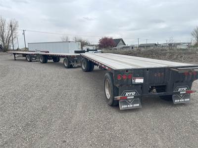 BTR 95x96 Single Axle Combination Flatbed Trailer - Spring