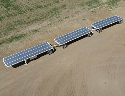 BTR 29x102 Single Axle Combination Flatbed Trailer - Spring, Fixed Axle