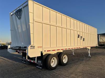 BTR 38x102 Tandem Axle Steel Live Floor Trailer - Spring, Fixed Axle