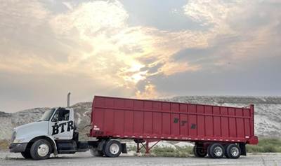 BTR 36x102 Tandem Axle Steel Live Floor Trailer - Spring, Fixed Axle