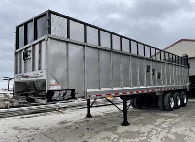 BTR 38x102 Tandem Axle Combination Live Floor Trailer - Air Ride, Fixed Axle