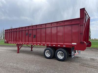 BTR 36x102 Tandem Axle Steel Live Floor Trailer - Spring, Fixed Axle
