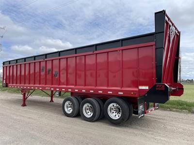 BTR 40x102 Tri Axle Aluminum Live Floor Trailer - Air Ride, Fixed Axle