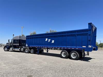 BTR 36x102 Tandem Axle Steel Live Floor Trailer - Air Ride, Fixed Axle