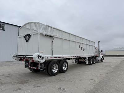 BTR 38x102 Tandem Axle Steel Live Floor Trailer - Air Ride, Fixed Axle