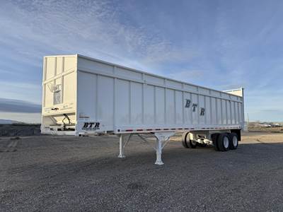 BTR 38x102 Tandem Axle Steel Live Floor Trailer - Air Ride, Fixed Axle