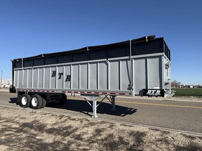 BTR 36x102 Tandem Axle Steel Live Floor Trailer - Spring, Fixed Axle