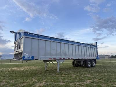 BTR 38x102 Tandem Axle Steel Live Floor Trailer - Air Ride, Fixed Axle