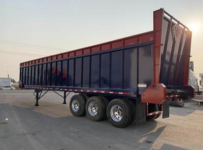 BTR 40x102 Tandem Axle Steel Live Floor Trailer - Spring