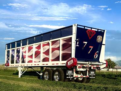 BTR 36x102 Tandem Axle Steel Live Floor Trailer - Air Ride, Fixed Axle
