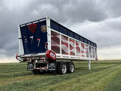 BTR 36x102 Tandem Axle Steel Live Floor Trailer - Air Ride, Fixed Axle