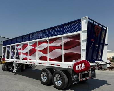 BTR 36x102 Tandem Axle Steel Live Floor Trailer - Air Ride, Fixed Axle