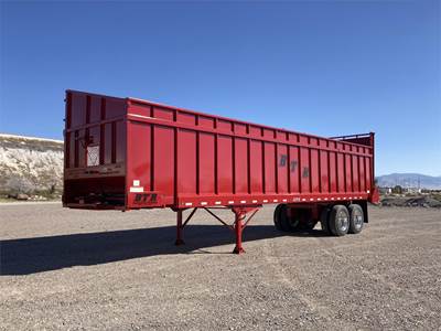BTR 38x102 Tandem Axle Steel Live Floor Trailer - Air Ride, Fixed Axle