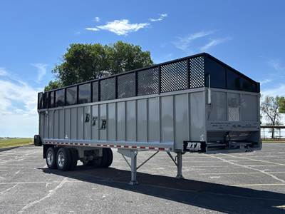 BTR 38x102 Tandem Axle Steel Live Floor Trailer - Air Ride, Fixed Axle