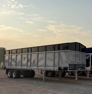 BTR 38x102 Tandem Axle Steel Live Floor Trailer - Spring, Fixed Axle