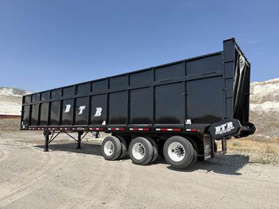 BTR 44x102 Tri Axle Steel Live Floor Trailer - Air Ride, Fixed Axle