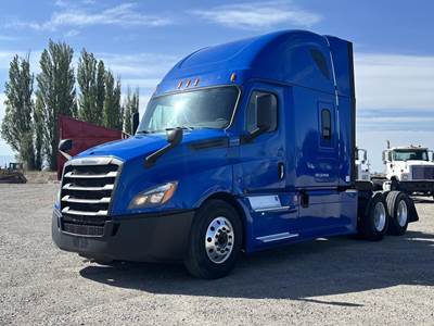 Freightliner Cascadia 126 Sleeper Semi Truck - Raised Roof Sleeper, Detroit, 12 Speed Dt12 Automatic