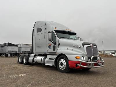 Kenworth T2000 Sleeper Semi Truck - Raised Roof Sleeper, Cummins 400HP, 13 Speed Manual