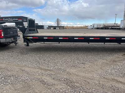 East Texas Trailers 40x102 Tandem Axle Steel Utility Trailer - Spring, Fixed Axle