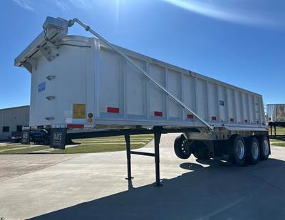 2004 MATE 32 Ft Frameless Tri-Axle End Dump Trailer